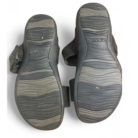 Vionic Orthaheeln Samoa Double Adjustable Strap Sandals Sz. 9 - Picture 8 of 8